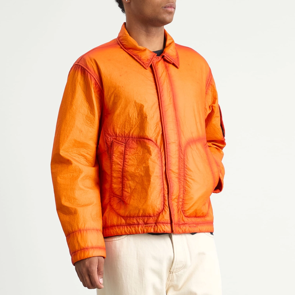 CP Company Men's Feltro Bi-Film Jacket Russet Orange